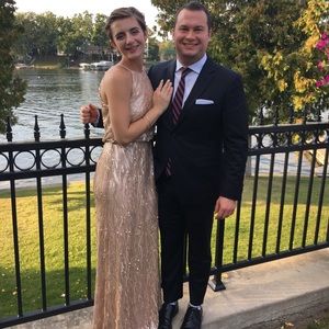 DONNA MORGAN MAID OF HONOR GOWN